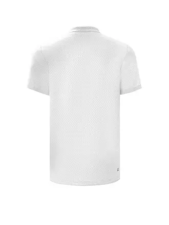 BIDI BADU | Polo de tennis Crew pour hommes | weiss